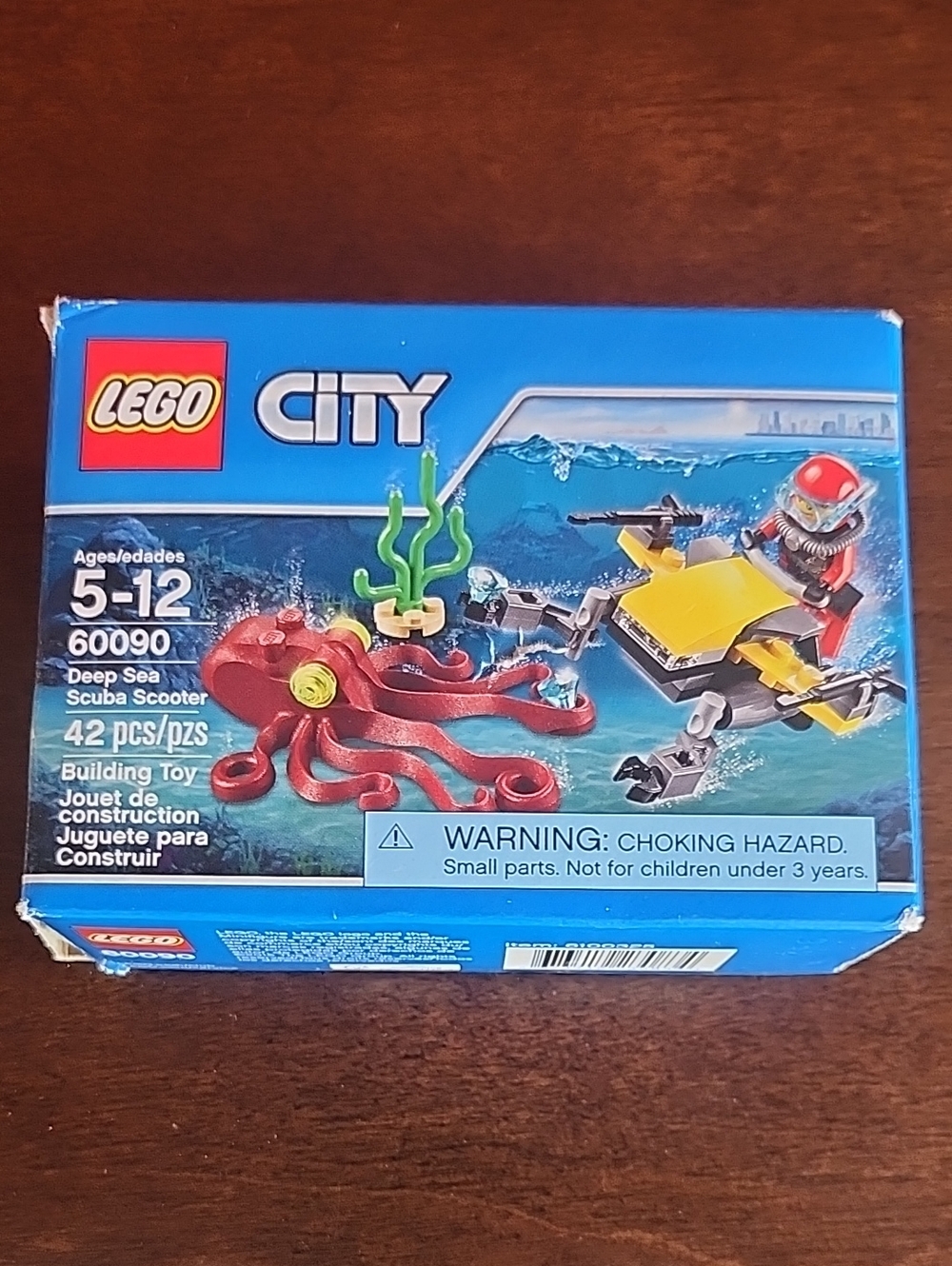 LEGO City 60090 Deep Sea Scuba Scooter Set - Ages 5-12 **Missing Pieces**